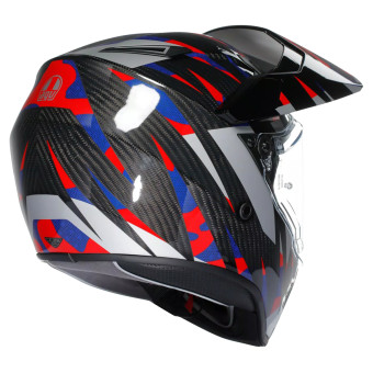AGV AX9 Steppa Carbon Red Blue