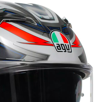 AGV K3 Space Matt White Red Fluo