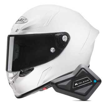 RUMOCOVO® Casque Modulable Moto Bluetooth Intégral Casque, avec  Haut-Parleur IntéGré Double Visière,Casque De Moto Homme Et Femme