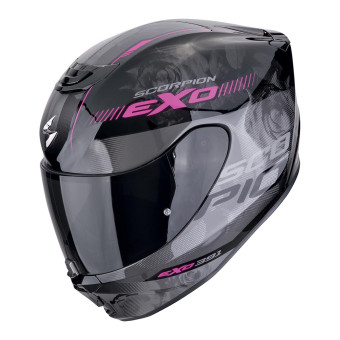 Casque Integral Scorpion Exo 391 Ava Black Pink