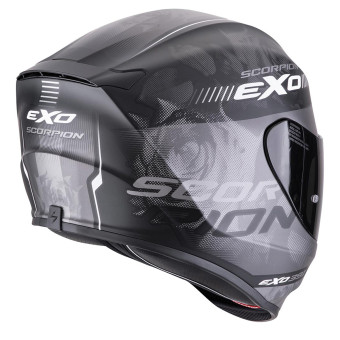 Scorpion Exo 391 Ava Matt Black Silver