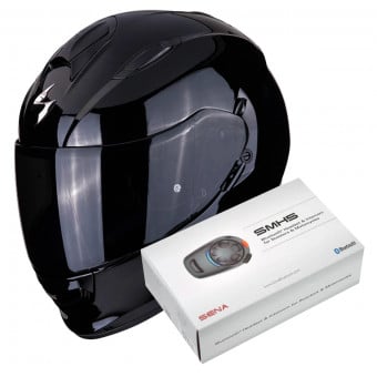 Intercom moto avec ecouteur casque moto Tourtecs IK6 Bluetooth