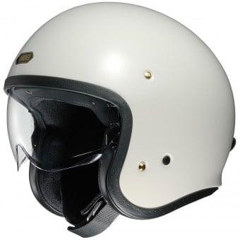 Casque Jet Shoei J.O White