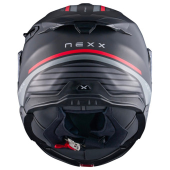 Nexx X.Lifetour Globe Black Red Mat