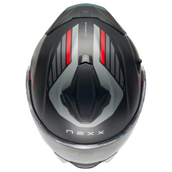 Nexx X.Lifetour Globe Black Red Mat