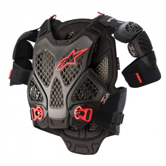 Armure de protection moto vêtements moto équitation genouillères,  coudières, protège-poitrines, cross-country rider noir