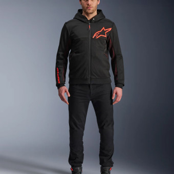 Alpinestars Chrome Air Sport Sport Black Red Fluo