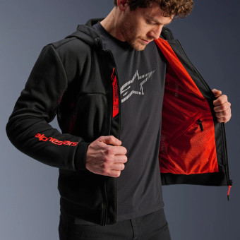 Alpinestars Chrome Air Sport Sport Black Red Fluo