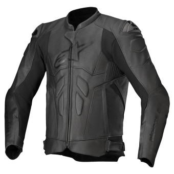 Blouson Moto Alpinestars Dusk Leather Black