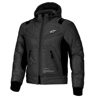 Blouson Moto Alpinestars Mohobbs WP Black Orange Fluo