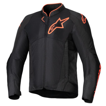 Blouson Moto Alpinestars Viper Air V4 Black Red Fluo