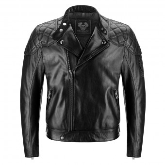 Blouson Moto Belstaff Ivy 2.0 Leather Black En Stock | ICasque.com