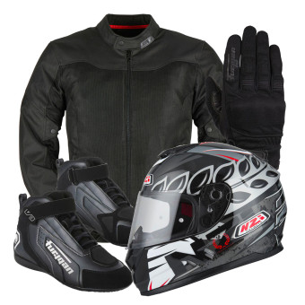 Test équipements moto Furygan : gants, chaussures, jean et blouson