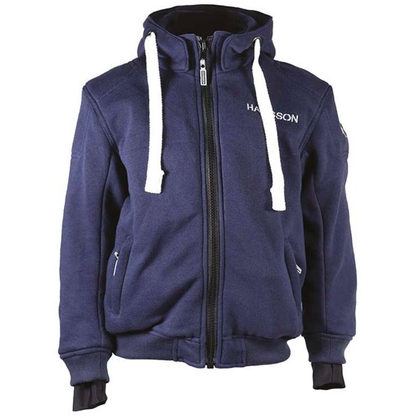 Blouson moto HARISSON Patriot Enfant Blue cherche Proprietaire iCasque