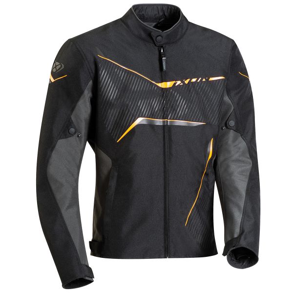 Blouson moto Ixon Slash Black Anthracite Orange Au Meilleur Prix ...