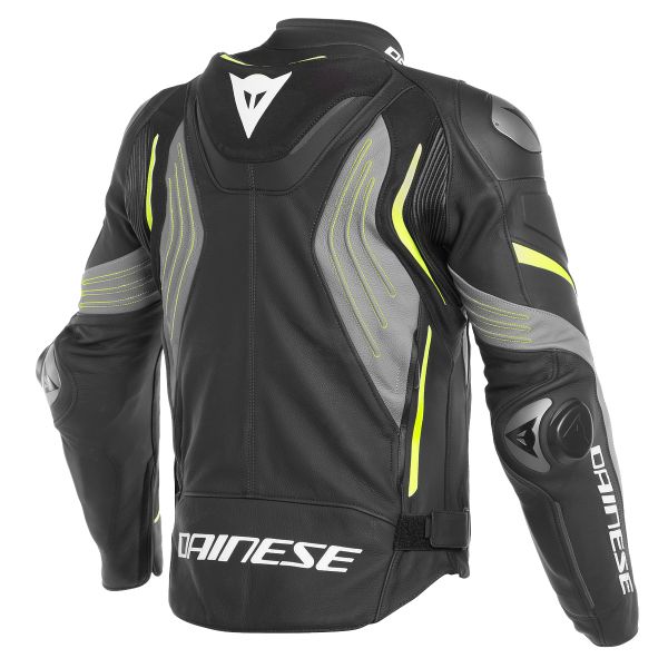 Blouson moto  Dainese Super Speed  3 Black Matt Gray Yellow 