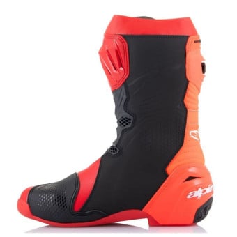 Alpinestars Supertech R Vented Boot Bright Red Fluo