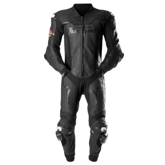 Combinaison Moto Cuir Furygan Eclipse X Kevlar Black