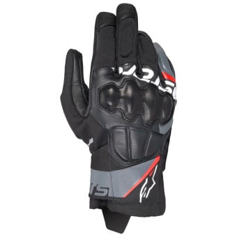 Gants Moto Alpinestars Corozal V3 Drystar Black Deep Gray Red Fluo