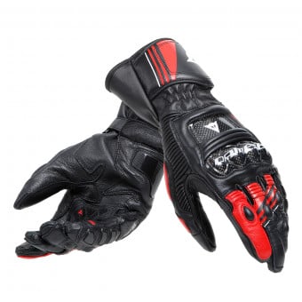 Gants Moto Dainese Druid 4 Black Lava Red White