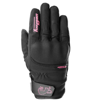 Gants Moto Furygan Jet Lady All Seasons D3O Evo Black Pink