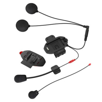 Kit Sena pince, micro, oreillettes pour SMH5/SMH5FM/SPH10 - Intercom  Bluetooth - Accessoires High-Tech - Equipement du motard