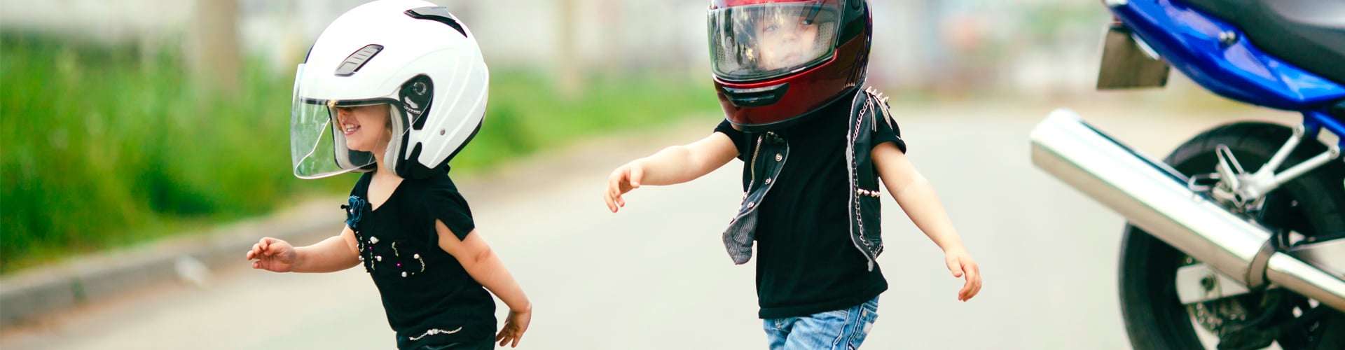 Casque Enfant Pour Moto et Scooter : Jet, Intégral & Cross