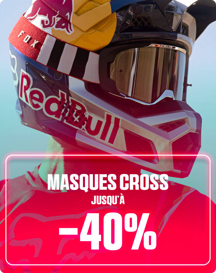 Masques cross jusqu' -40%