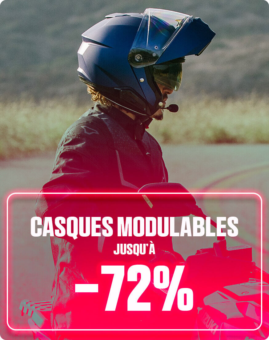 Casques modulables jusqu' -72%