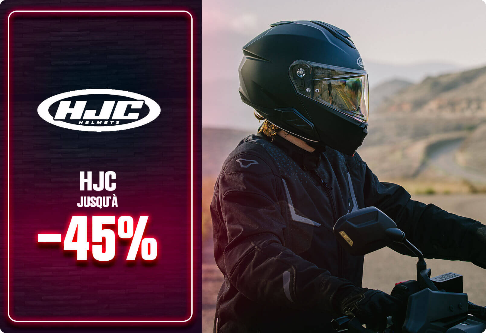 Casques HJC jusqu' -45%