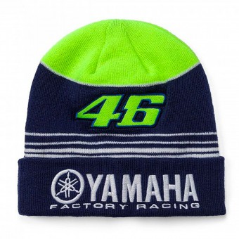 Casquettes Moto VR 46 Beanie Yamaha Racing Blue