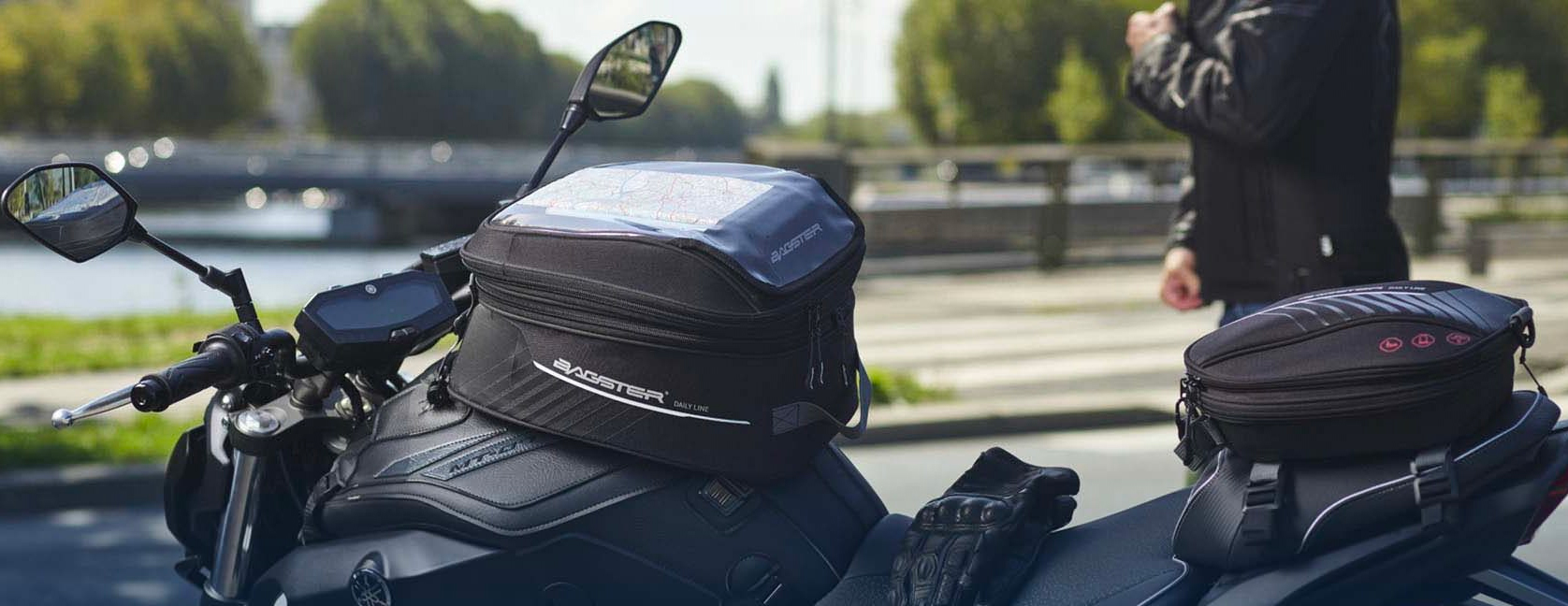 Sacoches de selle sacoches de moto pour porte-bagages arrière -  France